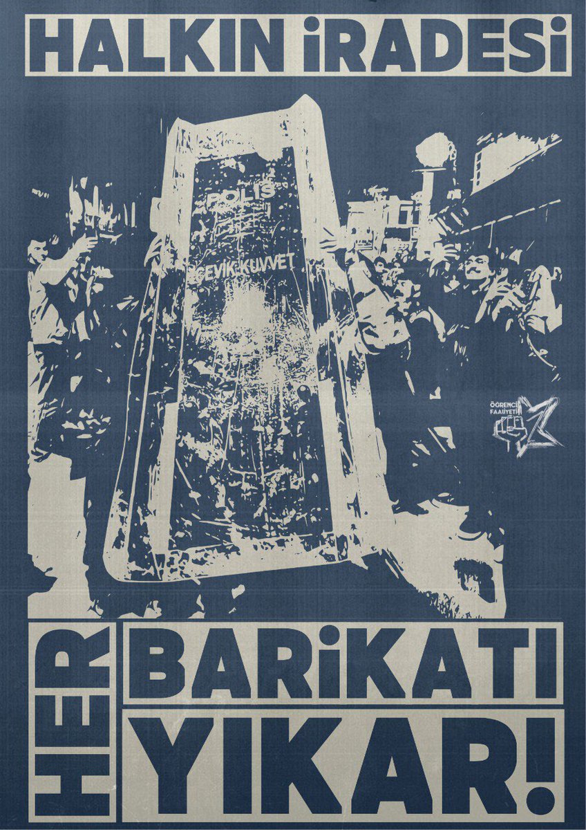 faaliyet__'s tweet photo. Halkın iradesi her barikatı yıkar!

19 Nisan 2025 | Taksim https://t.co/hmYJmKuOpv