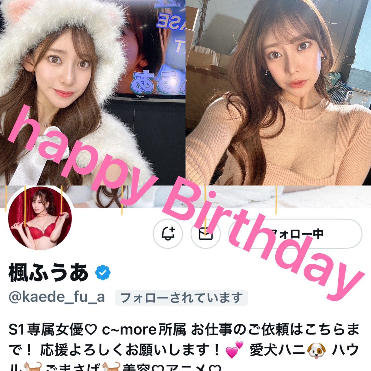 ふうあちゃん🔥
誕生日おめでとう🎂🎊

@kaede_fu_a
#楓ふうあ
#お誕生日おめでとう
#エスワン
#S1 https://t.co/3ggT8fp3gD