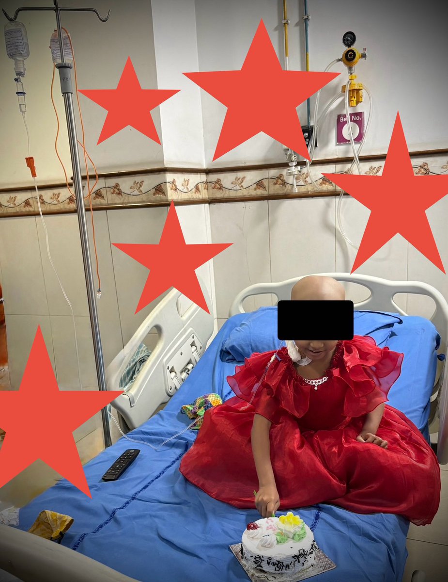 “Even through the haze of chemo, her eyes sparkled with the kind of joy only a birthday can bring—because courage doesn’t wait for perfect days to celebrate life.”
#PediatricOncology
#PediatricHematology 
#PediatricBMT 
#Hyderabad ⁦<a href="/basavatarakam/">Basavatarakam Indo American Cancer Hospital</a>⁩