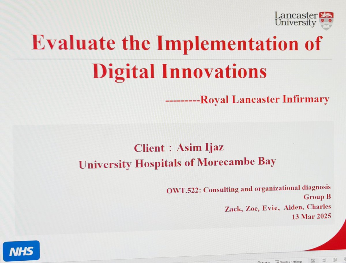 Asim_EMconsult's tweet image. Collaborative work with @LancasterUni @HICLancaster 
Project completed 
#AIsupport
Great team work 👏 with some Brilliant students 
@aaroncumminsNHS @Annanelson2383 @drcazz @Real_Bongi 
@ed_rli @NHSDigital