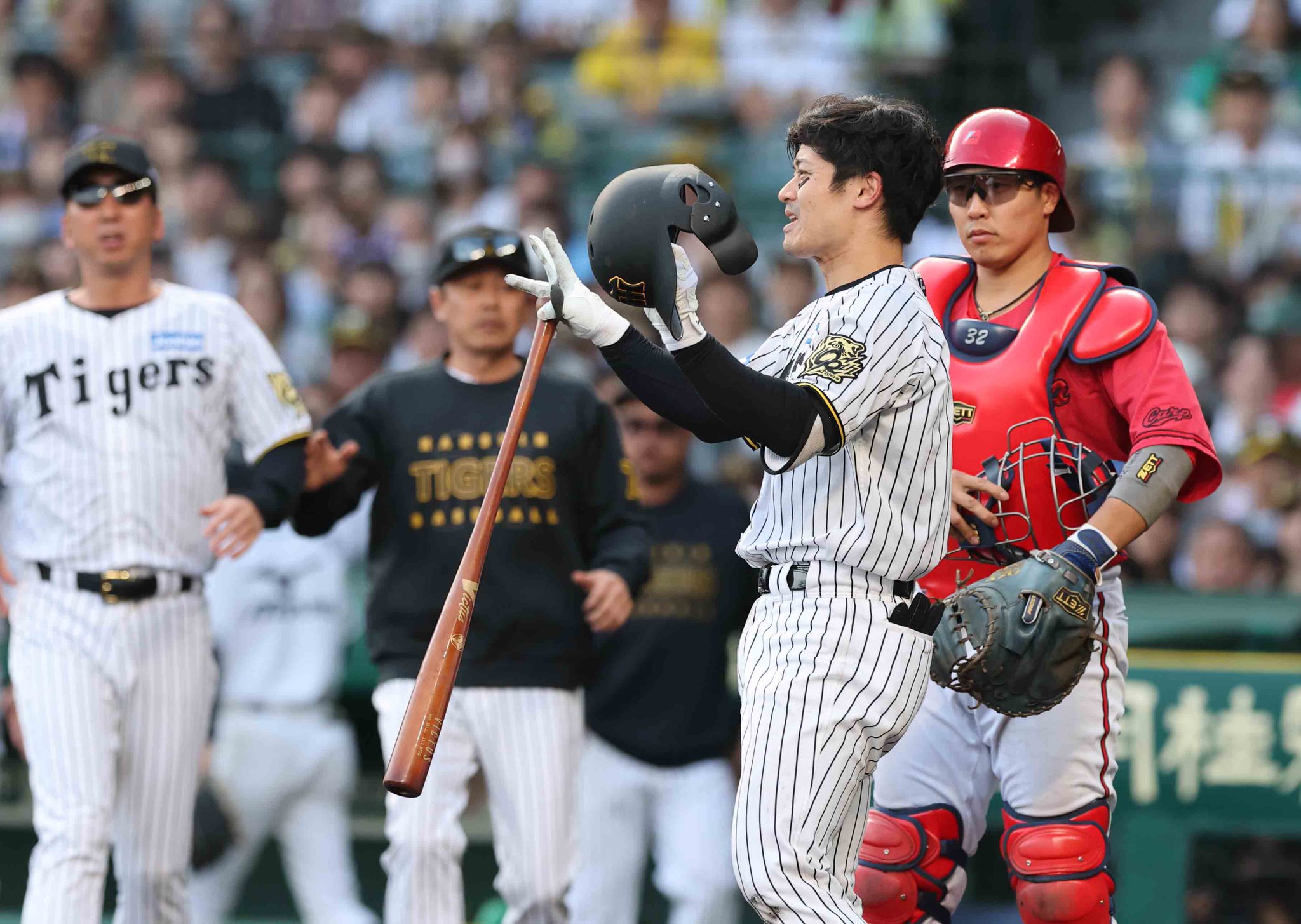 Amazon.co.jp: 坂本誠志郎 阪神タイガース レプリカユニフォーム