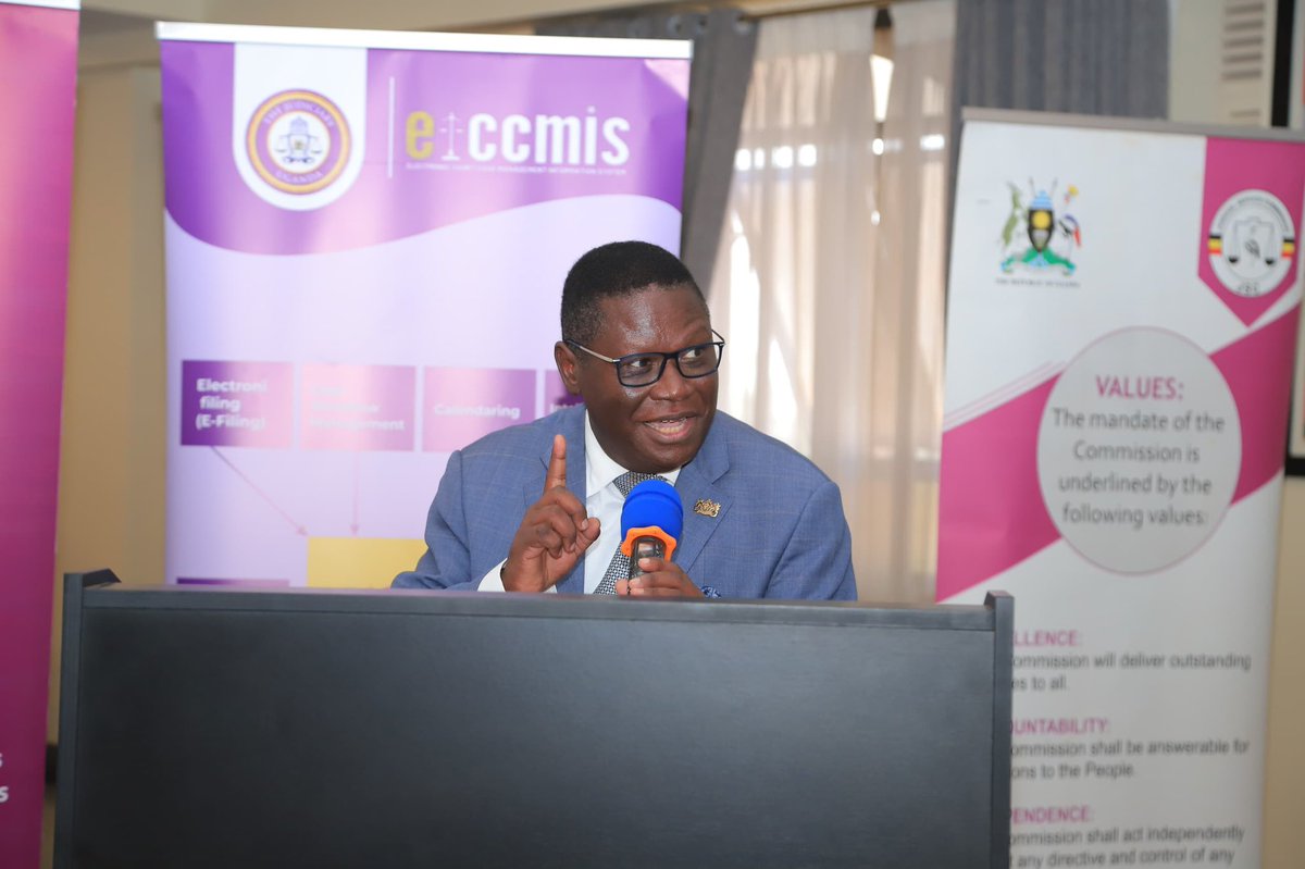 On behalf of the Ministry of Justice and Constitutional Affairs I wish to congratulate the Chairperson Judicial Service Commission. I have enjoyed reading your Judgements, they are scholarly and well reasoned- Hon. Norbert Mao