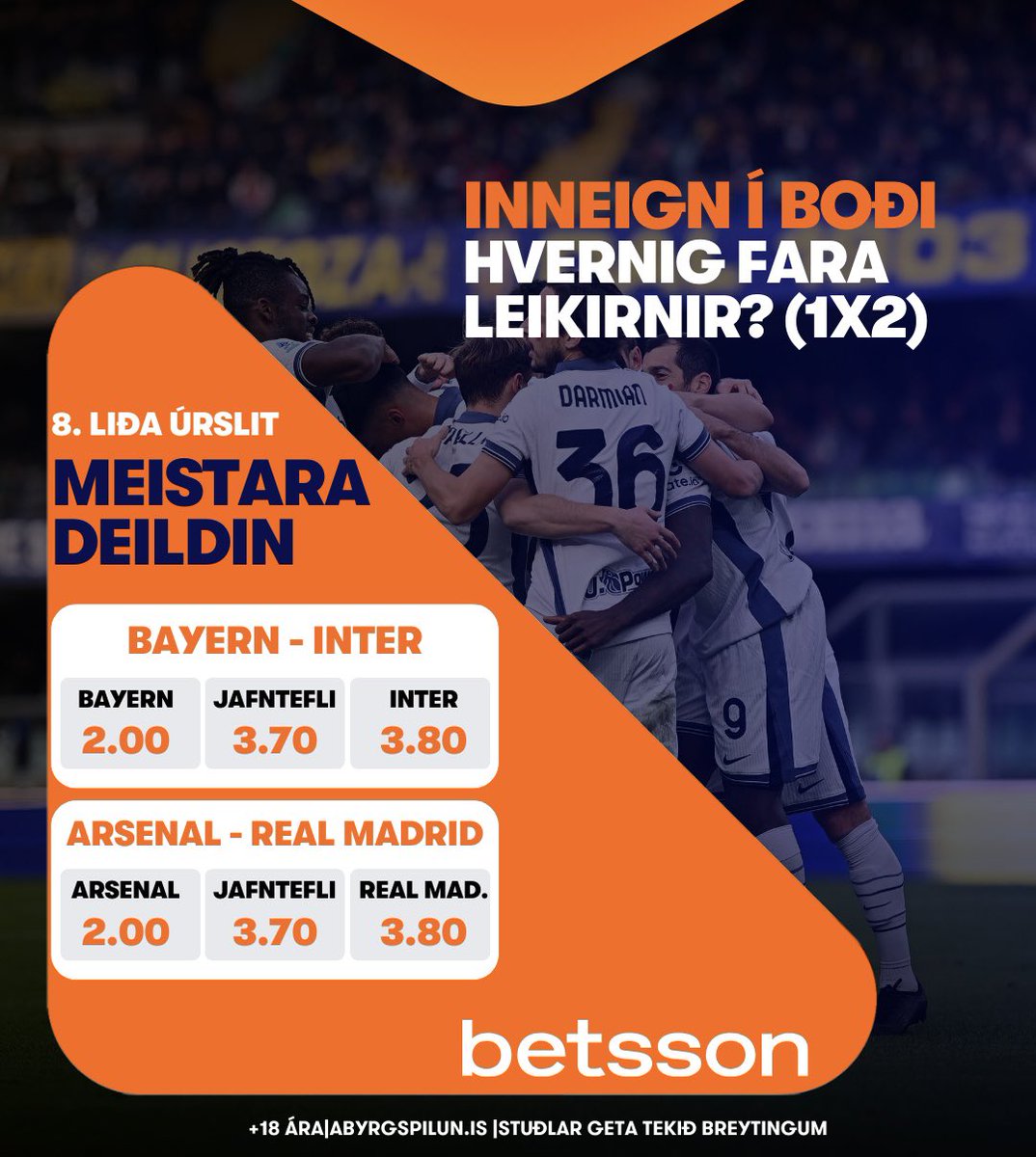 Betsson Island tweet media
