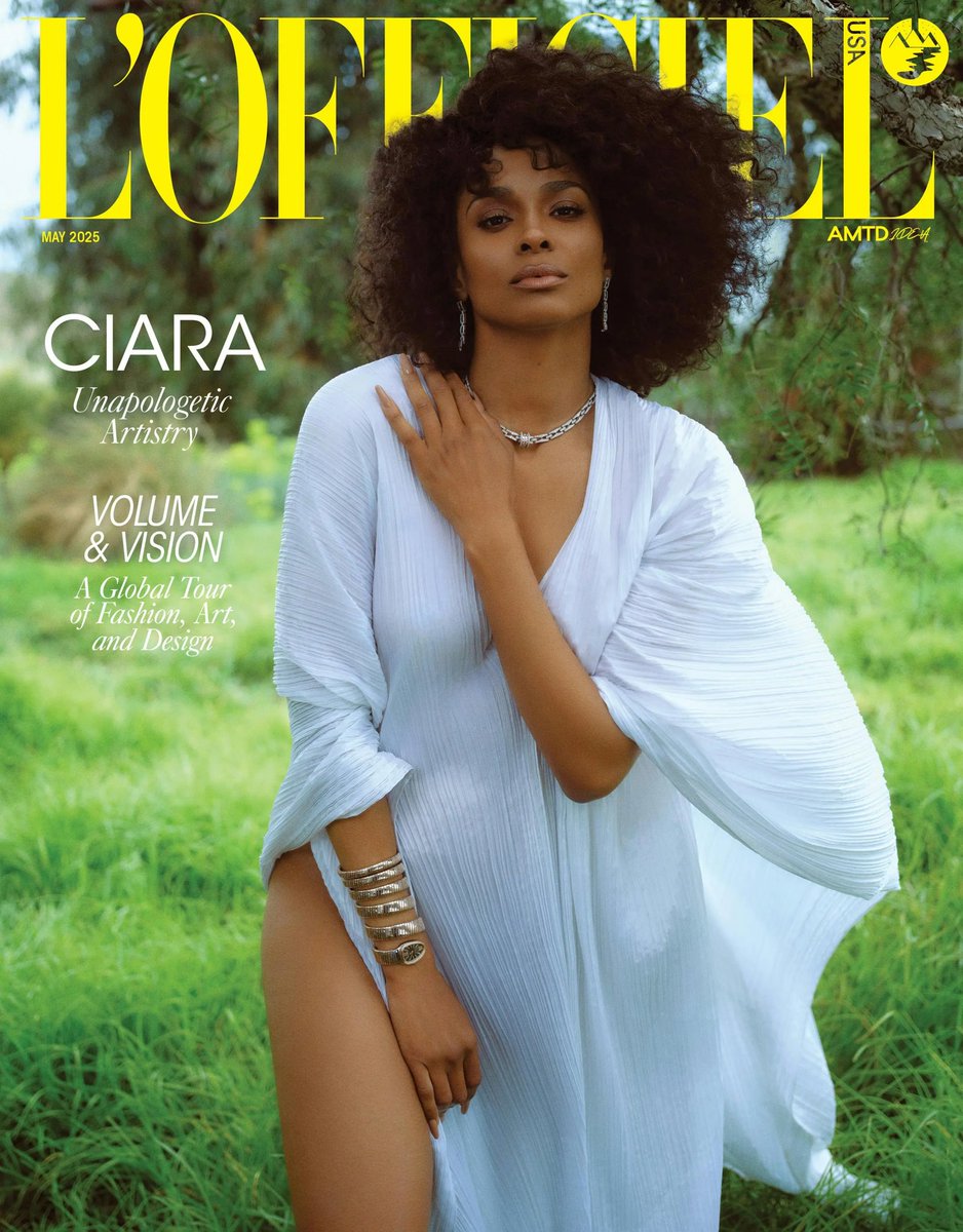 ciarapromo's tweet photo. Ciara Covers the May Issue of L'Officiel USA &amp; Italia 

Cover Story: https://t.co/jNj0vJFoxw https://t.co/5lRDGijLju