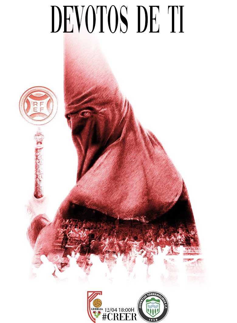 La pasión, el sentimiento y la devoción empiezan a brotar porque llega la semana más especial del año…
Esas mismas emociones que se generan dentro de ti cada fin de semana cuando juega el Antoniano.

Es tiempo de creer y soñar que todo es posible, solo hay que tener fe en ello.