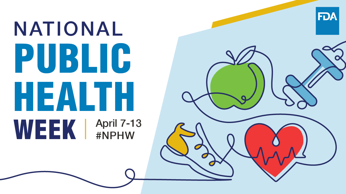 US_FDA's tweet photo. ❓What is Public Health? 

✅Public health promotes and protects the health of all people. 

The FDA supports public health by ensuring the safety and efficacy of drugs, foods, and other products. 

Learn more about what we do: https://t.co/CuCTFeHSz3 #NPHW https://t.co/LJSa0p17fw