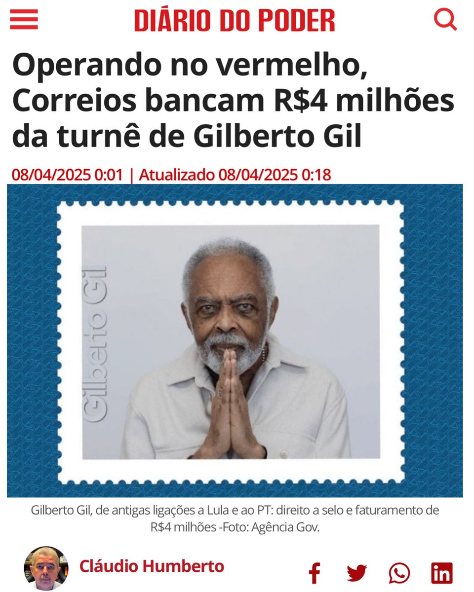 "O que passa na cabeça de um carteiro que vota no Lula/PT ?", <a href="/carteiroreaca/">Gil Diniz</a>