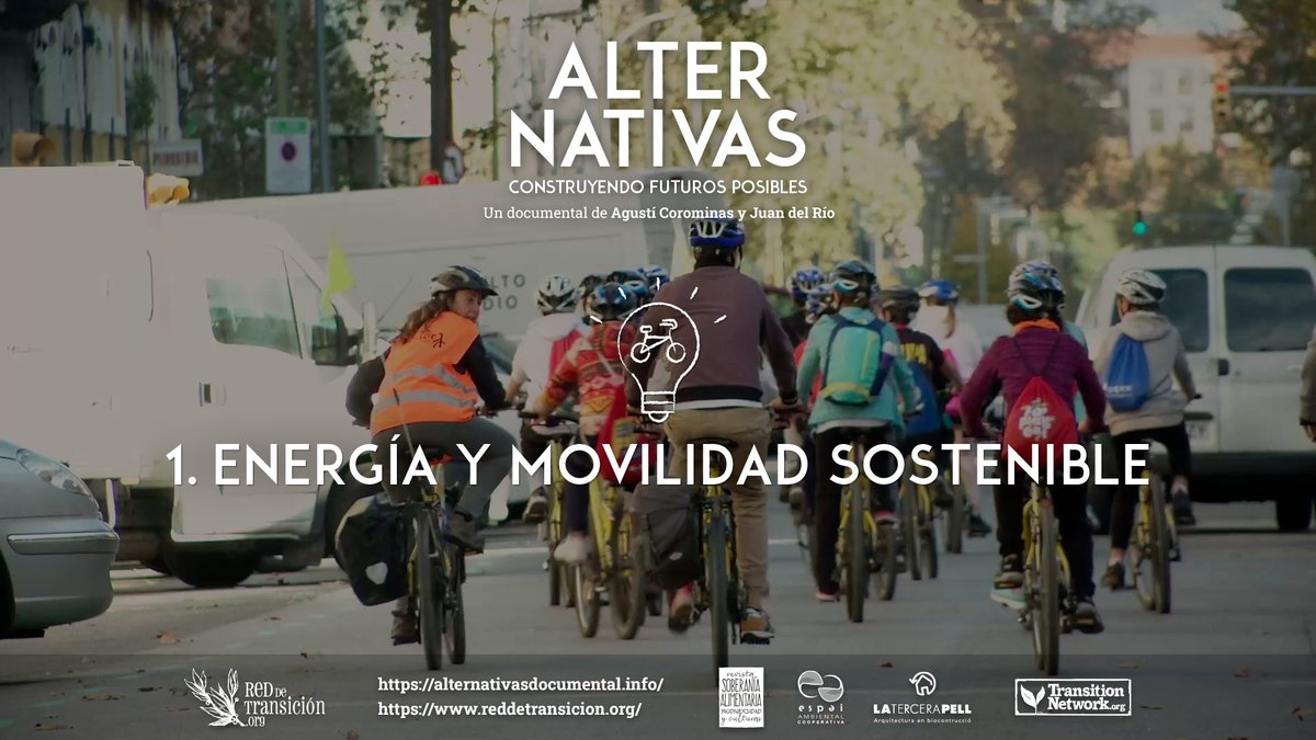 🔋 Ya puedes ver el Capítulo I de #AlterNativas: Energía y movilidad sostenible

Repensar cómo nos movemos y de dónde viene la energía que usamos es clave para construir futuros posibles 🌱

👉 En YouTube: youtube.com/watch?v=iMthS6…

🎬 Documental completo: alternativasdocumental.info/es
