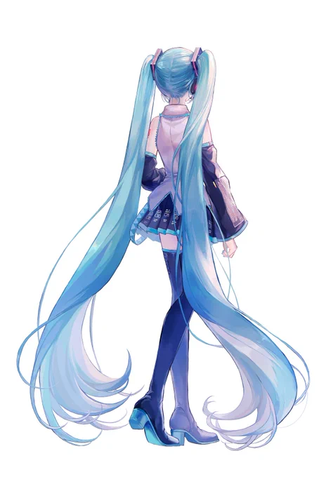 Adoさんのベストアルバムの屋外広告にて、「桜日和とタイムマシン」の初音ミクちゃんのイラストを担当させていただきました!どうぞよろしくお願いします#Adoのベストアドバム #AdosBestAdobum 