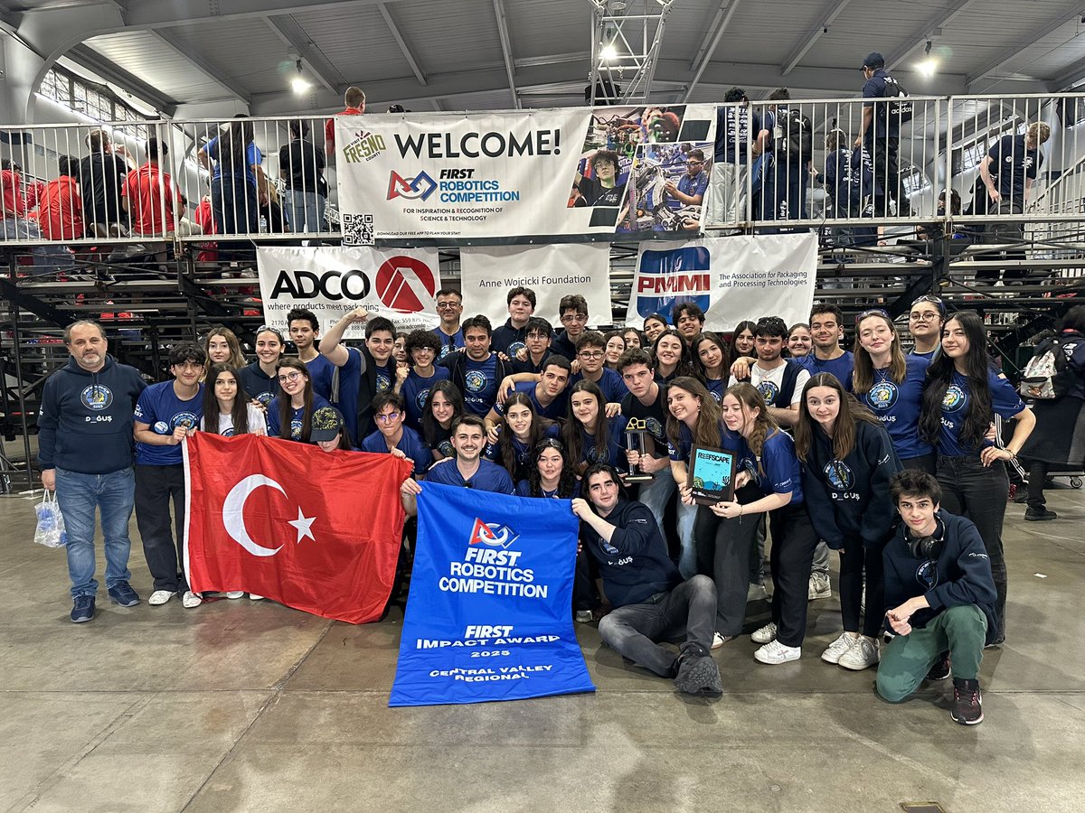 Fenerbahçe Doğuş SPARC Robotik Takımımız, en prestijli ödülün sahibi oldu! 💛💙

🔗 bit.ly/3XOqJmZ