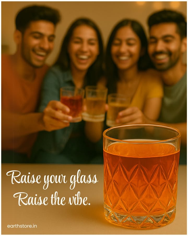 Warning: These glasses cause dance, drama &amp; unlimited refills! 😋

#earthstore #glassware #homeproducts #summers #kitchen #viral #viralpost #trending #summersale #shopping