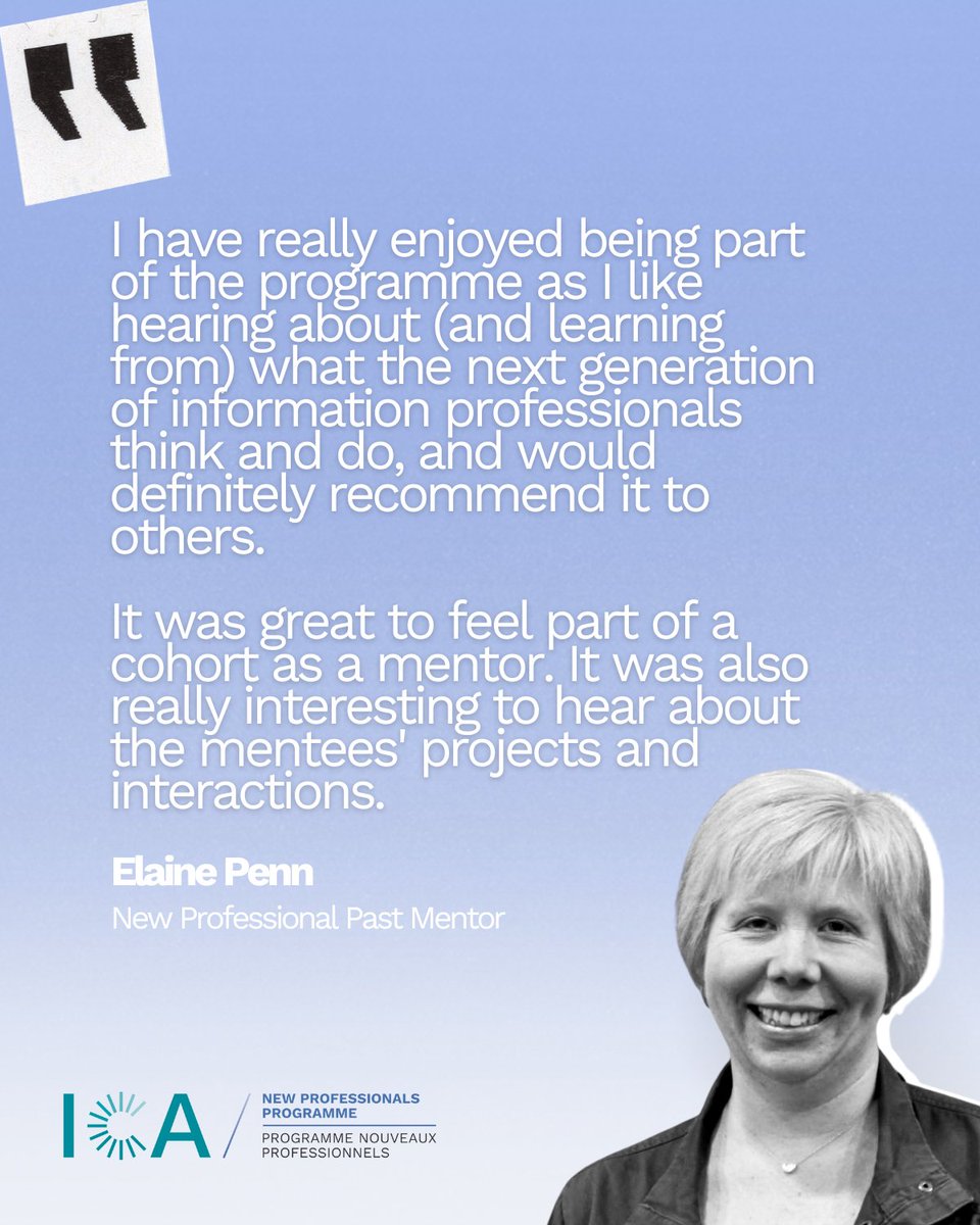 A heartfelt thank you to everyone who applied to become a mentor for the ICA New Professionals program! We are excited to announce the selected mentors in May, and we can't wait for this journey to begin!

#ICANewProfessionals #ArchivesLeadership #InternationalCouncilonArchives