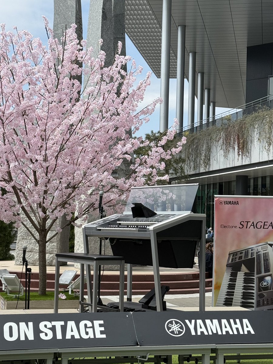 nyamy369's tweet photo. ♫♫③
　　
ELECTONE
PREMIUM STEP ON STAGE
４月4日（金）５日（土）
６日（日）東京スカイツリー
デモンストレーターさんの演奏
も聴けました♪
#エレクトーン
#ステップオンステージ https://t.co/5yBi5MRvGr