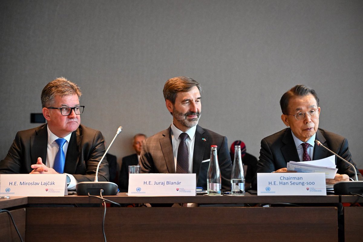 Slovakia MFA 🇸🇰 (@slovakiamfa) on Twitter photo #1 🇺🇳 #UNCPGA 🇸🇰 Minister J. Blanár: #Slovakia has the honour of hosting the prestigious meeting of the #UN Council of the Presidents of the General Assembly, a testament to the respect the Slovak Republic enjoys within the <a href="/UN/">United Nations</a>. On the occasion of the 80th anniversary of this #1 🇺🇳 #UNCPGA 🇸🇰 Minister J. Blanár: #Slovakia has the honour of hosting the prestigious meeting of the #UN Council of the Presidents of the General Assembly, a testament to the respect the Slovak Republic enjoys within the <a href="/UN/">United Nations</a>. On the occasion of the 80th anniversary of this