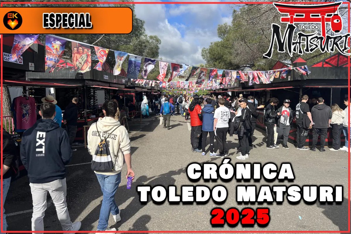 🎌El pasado fin de semana se celebró <a href="/Toledo_Matsuri/">Toledo Matsuri</a>, un evento que te lleva a la cultura japonesa y a los videojuegos. Pude ir como presentadora y moderadora, y me llevé una gran experiencia! 

Os cuento más del evento en mi crónica en <a href="/ErreKGamer/">ErreKGamer</a>!

👉errekgamer.com/2025/04/08/tol…