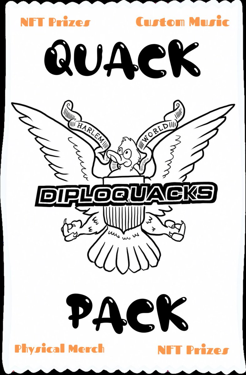 TheDiploquacks's tweet photo. 🚨ONLY 1 POSSIBLE HUBSTAR ROLE LEFT!!! FLOCK IN & GET IN ON THESE #DucksetDiploquack exclusive #QuackPacks!
4- 25$ Solana prizes
2- Duckset Mints
8- like intro/outro beats
A couple music mints of #CptnQuack
PLUS MORE GOODIES ON THE WAY🤯 https://t.co/losbo0l1Hp