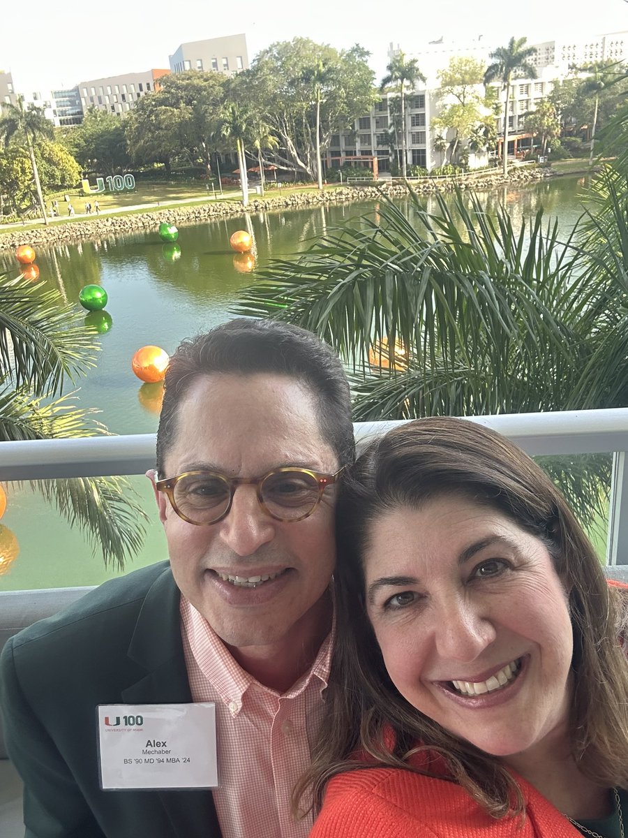 Campus is buzzing!  #U100 <a href="/univmiami/">University of Miami</a> turns 100 today!  <a href="/umiamimedicine/">Miller Medicine</a> <a href="/UM_alumni/">University of Miami Alumni Association</a>