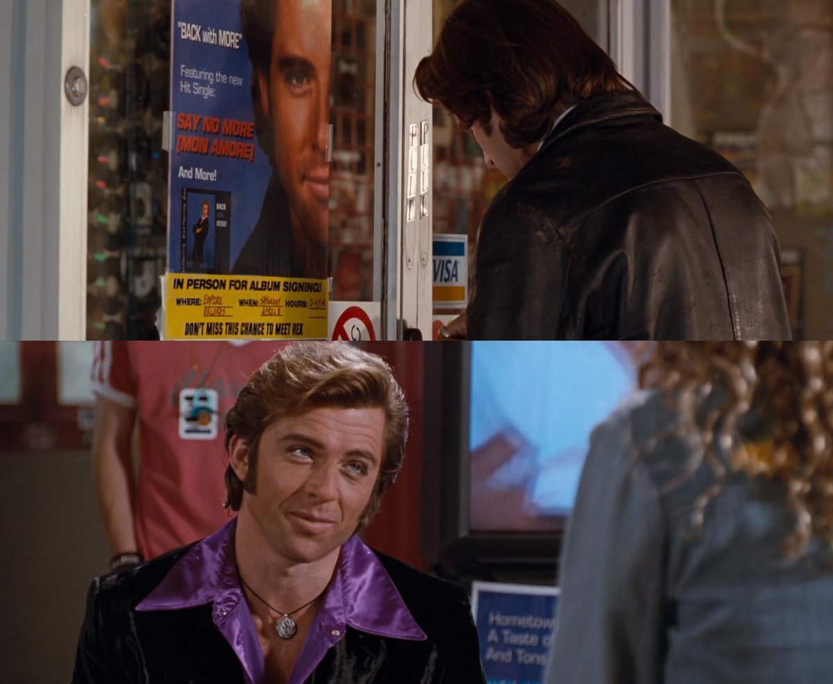 Apr 8th 1995 - 30 Years ago today, #RexManningDay. Rex Manning, a former 80's pop idol, arrived at #EmpireRecords.

📽️📅 Empire Records (1995)