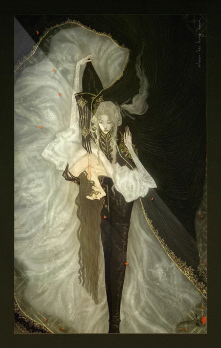 Hi #PortfolioDay! I'm Eileen, a London based Illustrator. I love to draw horror, gothic romance &amp; fantasy Looking for more book/comic cover work, film posters, games, vinyl art &amp; other exciting projects, esp vampires! eileenkhkwan.com  