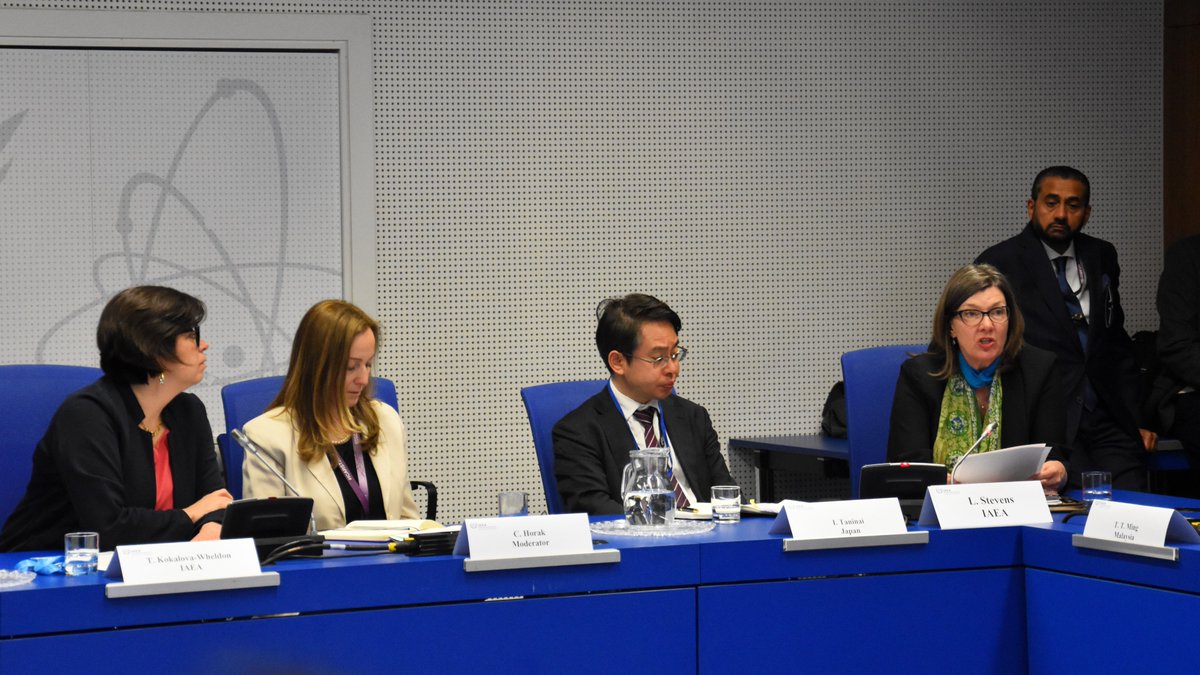 IAEATC's tweet image. ⚛️Today at #ICARST2025, @LisaSglobal described how "#NUTECPlastics, in bridging the gap between science and technology and real-world needs, is making a tangible contribution to finding solutions for plastic waste management worldwide."