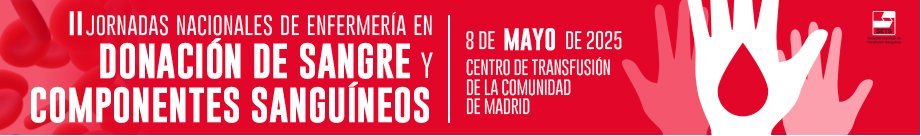 🔜Falta 1 mes para nuestras II Jornadas Nacionales de Enfermería en Donación de Sangre y Componentes Sanguíneos!🩸Un evento que implica a los profesionales en la seguridad de #donantes y pacientes a través de procesos de hemovigilancia🔍
🚨PLAZAS LIMITADAS
intranet.pacifico-meetings.com/GescoWeb/?cfg=…