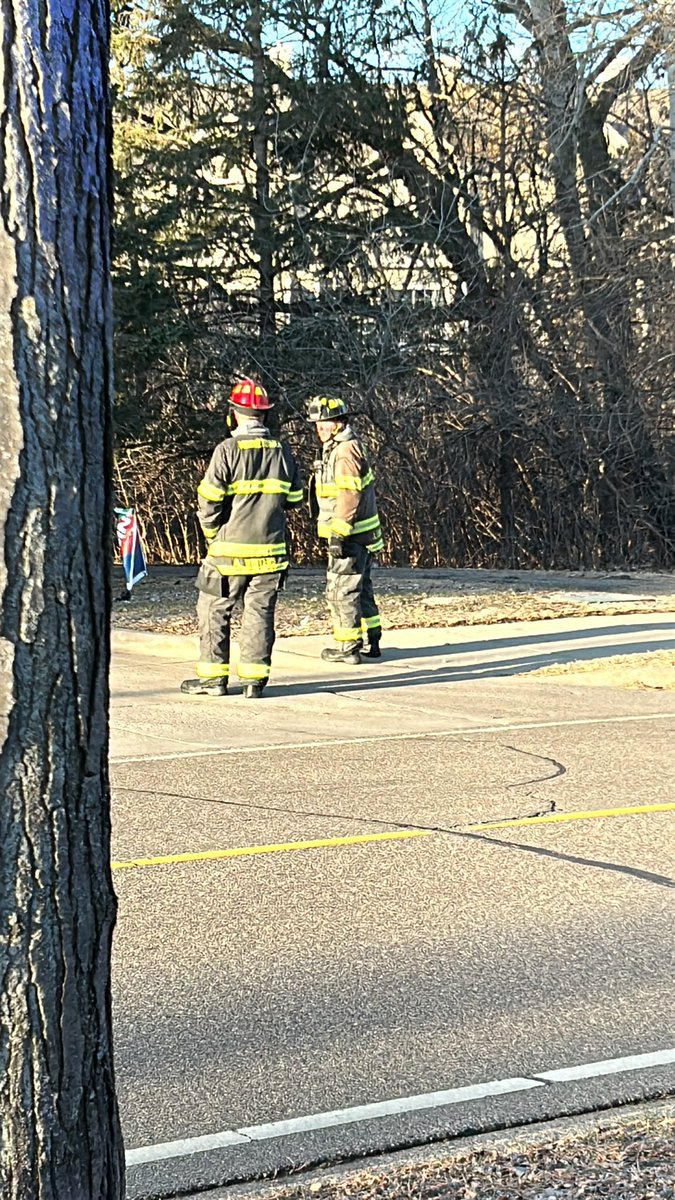 On scene of a small fire on the 11000 block of Fairfield Road, fire is contained and residents have evacuated. Crews are checking for extension and working to ventilate the building.
