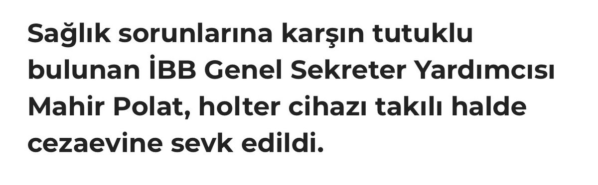Mahir Polat ölünce mi cezası verilmiş olacak acaba, gerçekten anlaması çok zor…