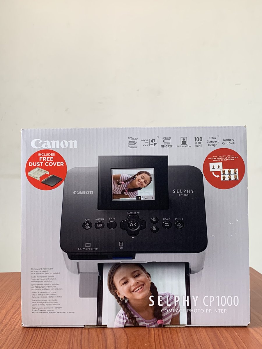 cameratraderng's tweet photo. Canon SELPHY CP1000 Printer

<<<<<<<<>>>>>>
₦149,000.00

Call or Whatsapp
^
+2349090001206
+2349047021306

🛒 Shop now and unleash your creativity!

#canon #canonprinter #cp1000 #printer #canonphoto https://t.co/ZR6fzipLiC