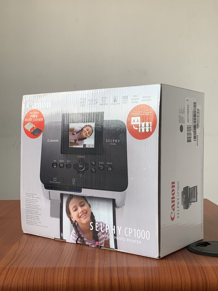 cameratraderng's tweet photo. Canon SELPHY CP1000 Printer

<<<<<<<<>>>>>>
₦149,000.00

Call or Whatsapp
^
+2349090001206
+2349047021306

🛒 Shop now and unleash your creativity!

#canon #canonprinter #cp1000 #printer #canonphoto https://t.co/ZR6fzipLiC