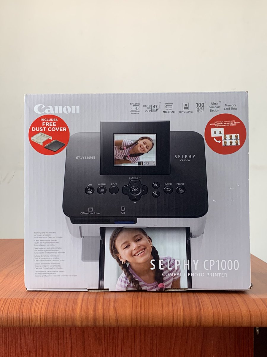 cameratraderng's tweet photo. Canon SELPHY CP1000 Printer

<<<<<<<<>>>>>>
₦149,000.00

Call or Whatsapp
^
+2349090001206
+2349047021306

🛒 Shop now and unleash your creativity!

#canon #canonprinter #cp1000 #printer #canonphoto https://t.co/ZR6fzipLiC