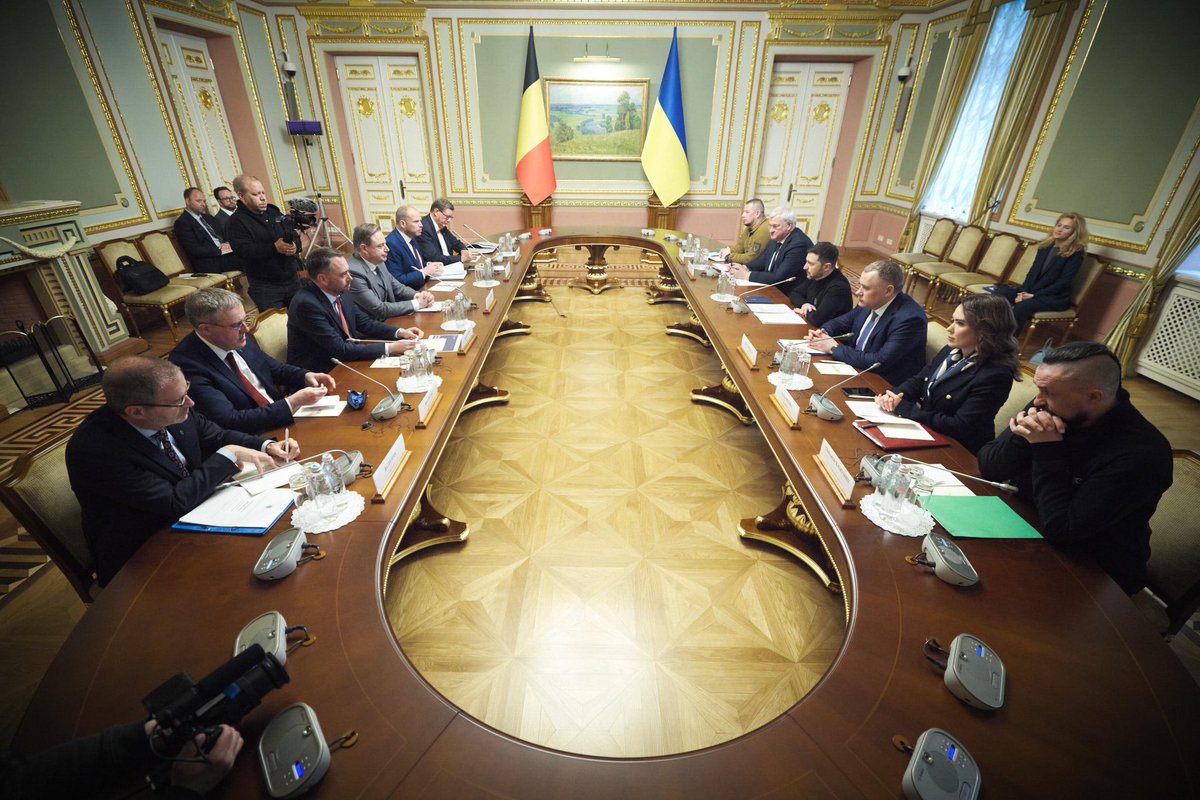 Bart De Wever (@bart_dewever) on Twitter photo Today, I visited Bucha and Kyiv at the invitation of President <a href="/ZelenskyyUa/">Volodymyr Zelenskyy / Володимир Зеленський</a>. I was joined by Minister of Foreign Affairs <a href="/prevotmaxime/">Maxime PREVOT</a>, Minister of Defense <a href="/FranckenTheo/">Theo Francken</a> and several leading representatives of our Belgian defense industry.
In Bucha we were confronted with the Today, I visited Bucha and Kyiv at the invitation of President <a href="/ZelenskyyUa/">Volodymyr Zelenskyy / Володимир Зеленський</a>. I was joined by Minister of Foreign Affairs <a href="/prevotmaxime/">Maxime PREVOT</a>, Minister of Defense <a href="/FranckenTheo/">Theo Francken</a> and several leading representatives of our Belgian defense industry.
In Bucha we were confronted with the