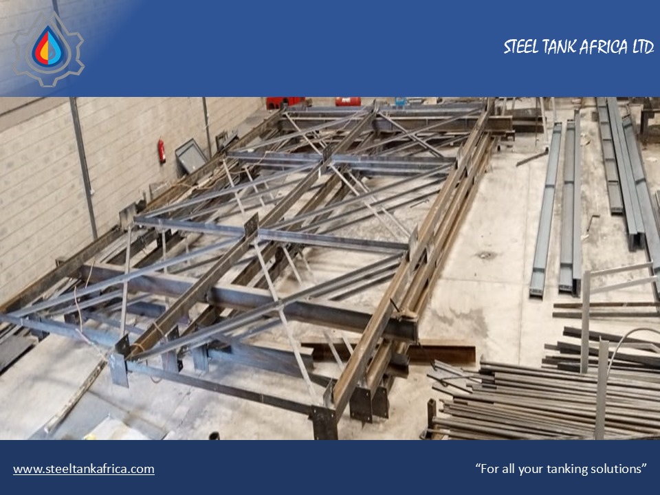 Steel Towers for Steel Tanks &amp; GRP Tanks

#SteelTowers #SteelTanks #WaterStorage #OilAndGas #IndustrialProcesses #DurableSolutions #CustomizedTowers #BuyAfricaBuildAfrica #Africa #Steel