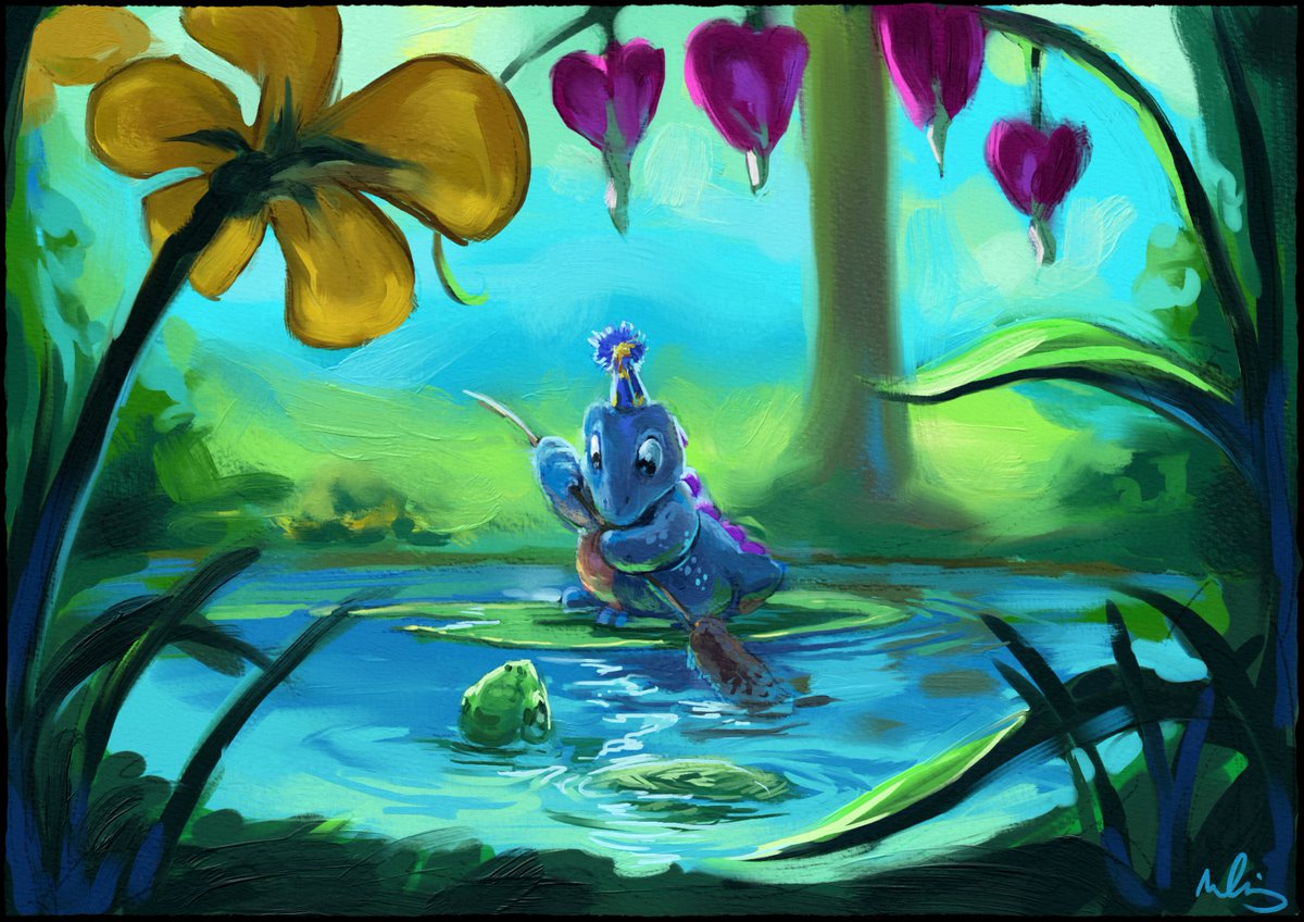 🌱 Spring is for new beginnings... and new skills! Dive into this charming scene "New Skills" by Breaking The Page. It’s one of our 5 prompts for the Spring DTIYS Challenge.

How to join: escapemotions.com/blog/spring-dt…