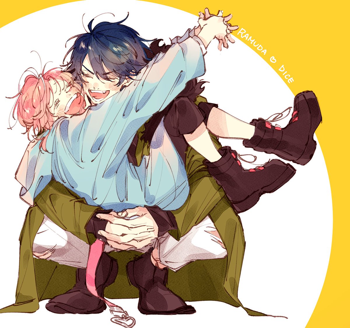 poposrk's tweet photo. ぎゅっってしてるぽせちゃんいっぱい描いてたな らぶだね https://t.co/94gv5A6vst