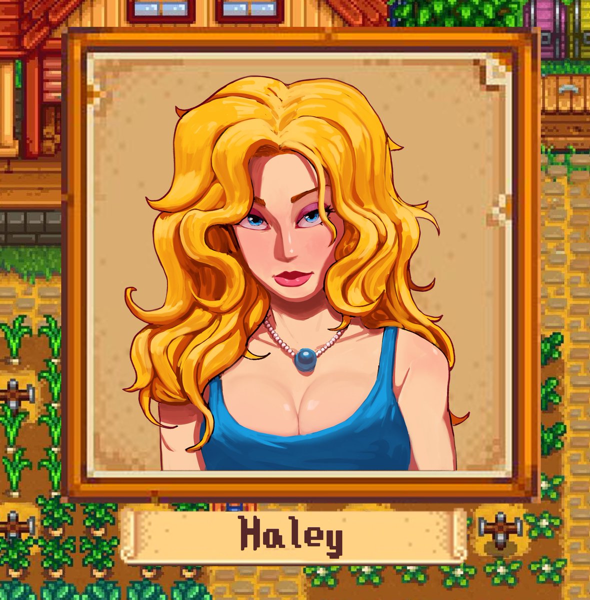 Haley from Stardew Valley 🐄

(More SV portraits to come)