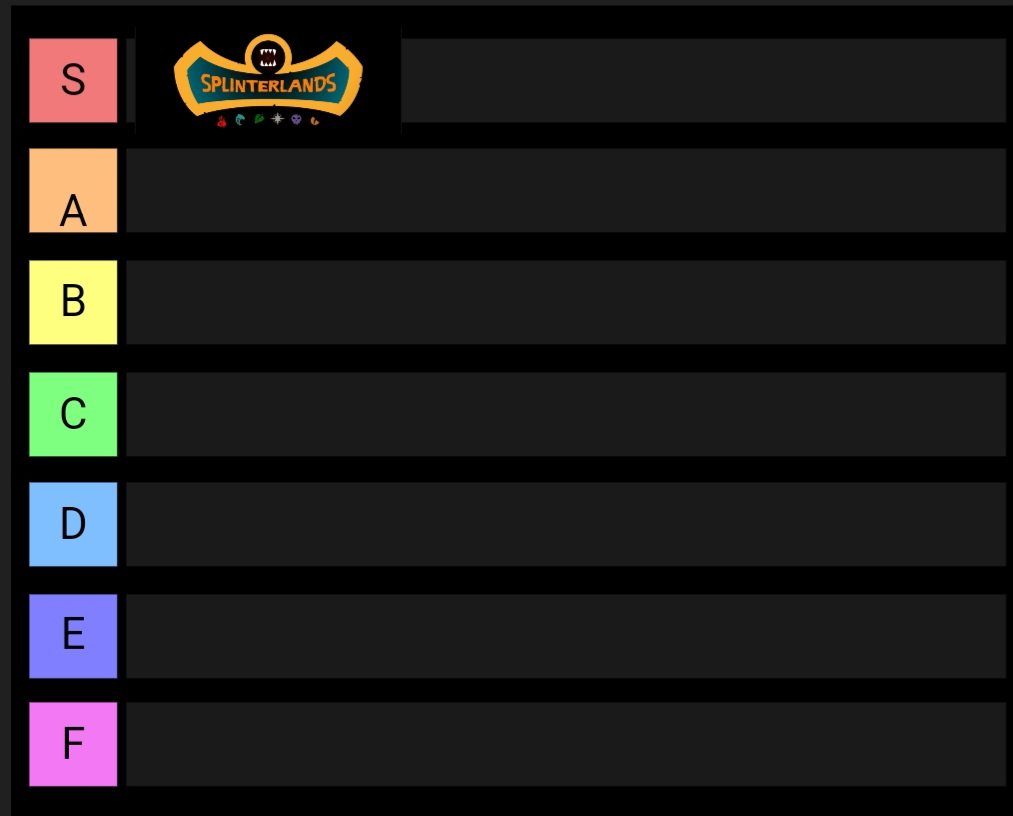 TheSPSDAO's tweet photo. After countless hours of deep research over the course of 8 years in the industry, I've finally compiled the ultimate Web3 gaming tier list: https://t.co/V8Jak3IVw6