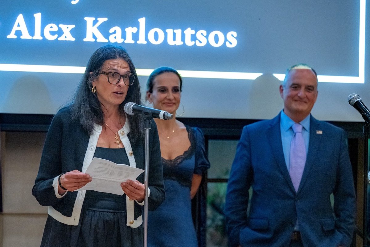 OrderStAndrew's tweet photo. 80th Birthday Celebration of Father Alex Karloutsos

On Saturday, April 5, an 80th birthday celebration was held for the Archon Spiritual Advisor, Father Alex Karloutsos, at the Muses in Southampton, New York. (Photos by J. Mindala) https://t.co/DflY9Y53y4 https://t.co/uSU37JZHG1