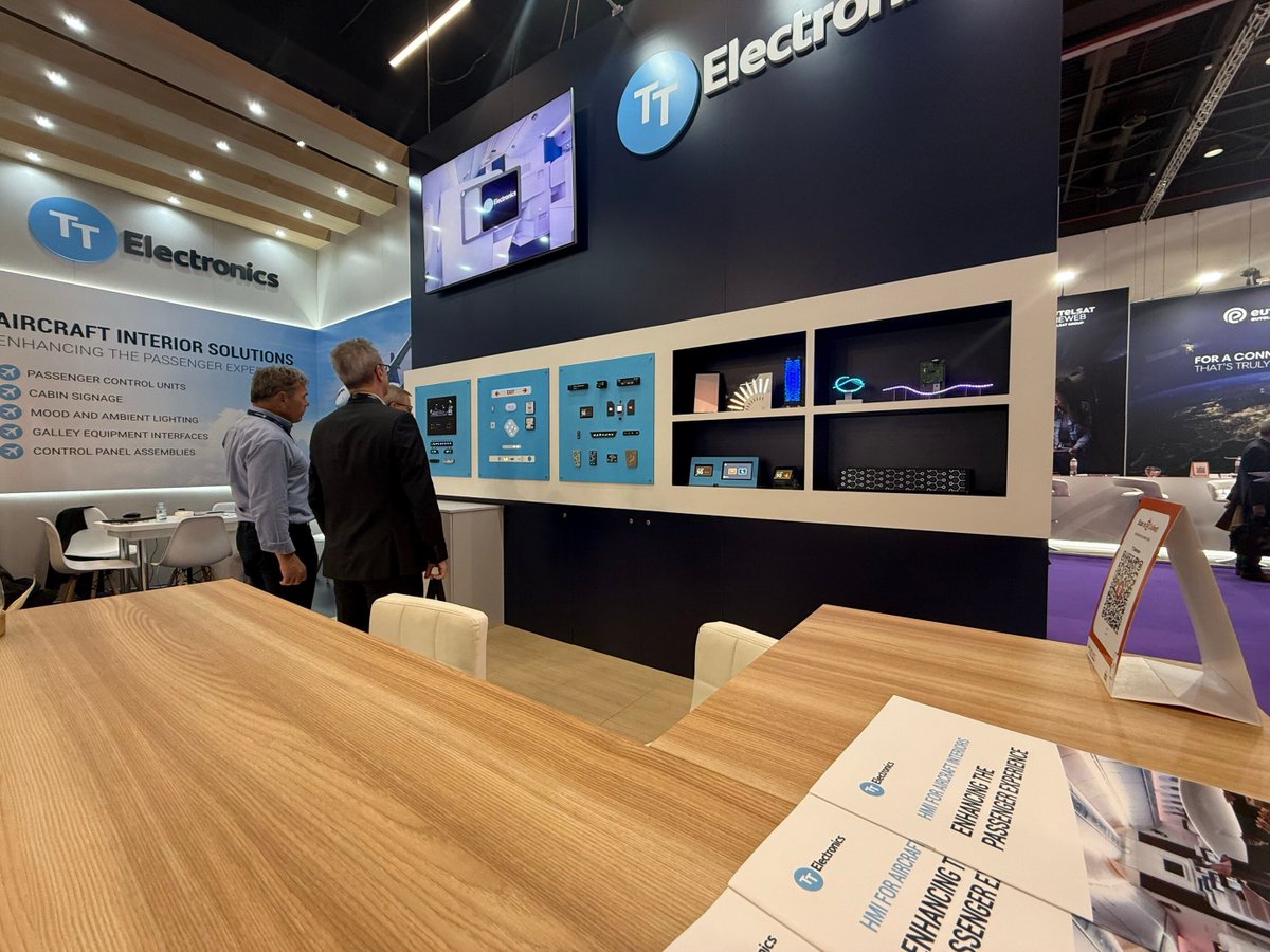 🚀 It's the opening day at AIX!
 
🌟 We're thrilled to be here and would love to connect with you. Stop by our booth #2E9E to chat with our team about how we can support your needs in PCUs, cabin signage, and cabin lighting. 

#AIX2023 #AircraftInteriors #Innovation