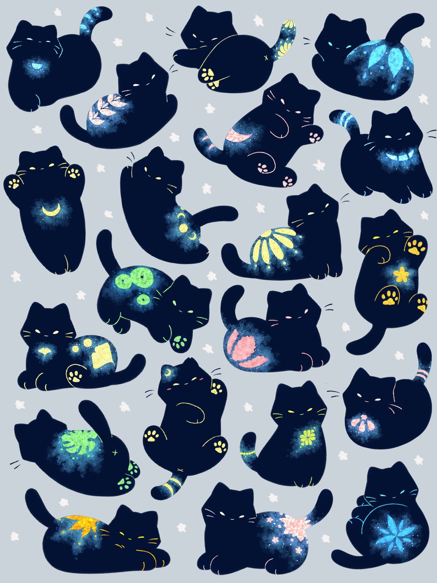 Lazuli3103's tweet photo. 🐈‍⬛🐈‍⬛🐈‍⬛🐈‍⬛🐈‍⬛ https://t.co/BX1Dwial0x