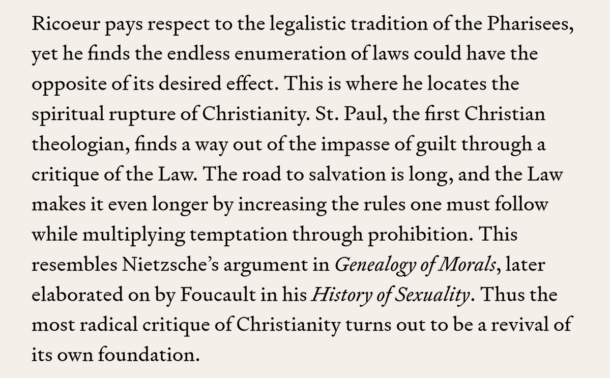 Ricoeur believed the crisis of atheism wasn’t the death of faith, but its rebirth. Even the most radical critiques of Christianity revived its very foundations:

<a href="/ComradeDoom1/">David M</a> for <a href="/compactmag_/">COMPACT</a> 

compactmag.com/article/paul-r…
