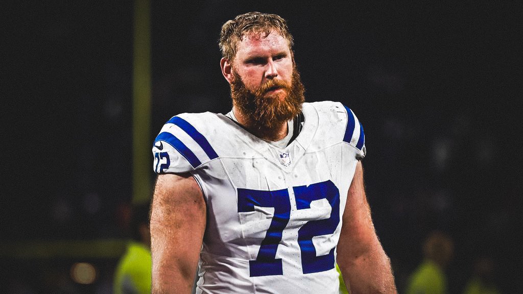 itsJebediah's tweet photo. Braden Smith when asked about his absence to end the 2024 - 2025 season:

“I was physically present, but I was nowhere to be found… I did not care about playing football. I didn’t care about hanging out with my family, with my wife, with my newborn son… I (felt like) was a month away from putting a bullet through my brain.”

😳