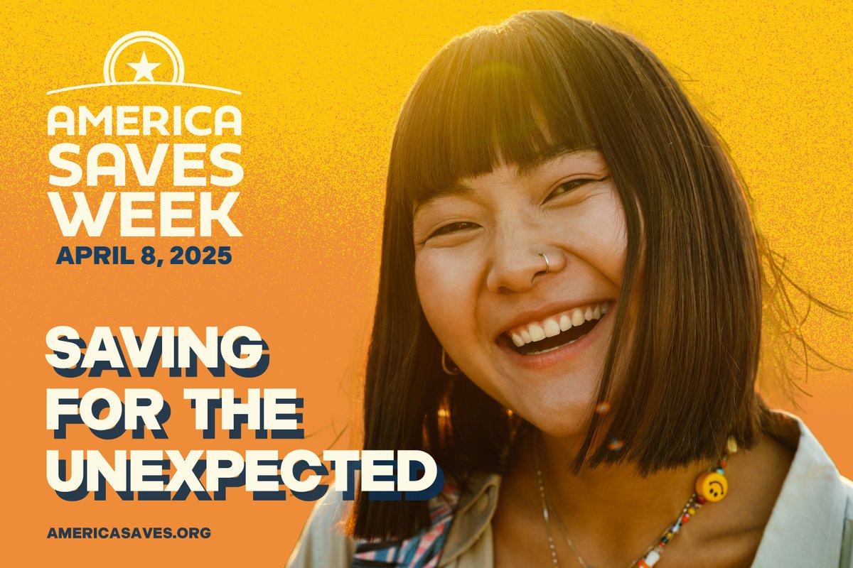 BankOnRV's tweet photo. Life is full of surprises, and while many of them are joyful— many can be stressful and expensive. That’s when an emergency fund becomes your financial safety net! Learn more from our friends at @AmericaSaves. #ASW2025 #roanokevalleysavesweek

https://t.co/CA1mYwHDgR https://t.co/CtR6deBRG5