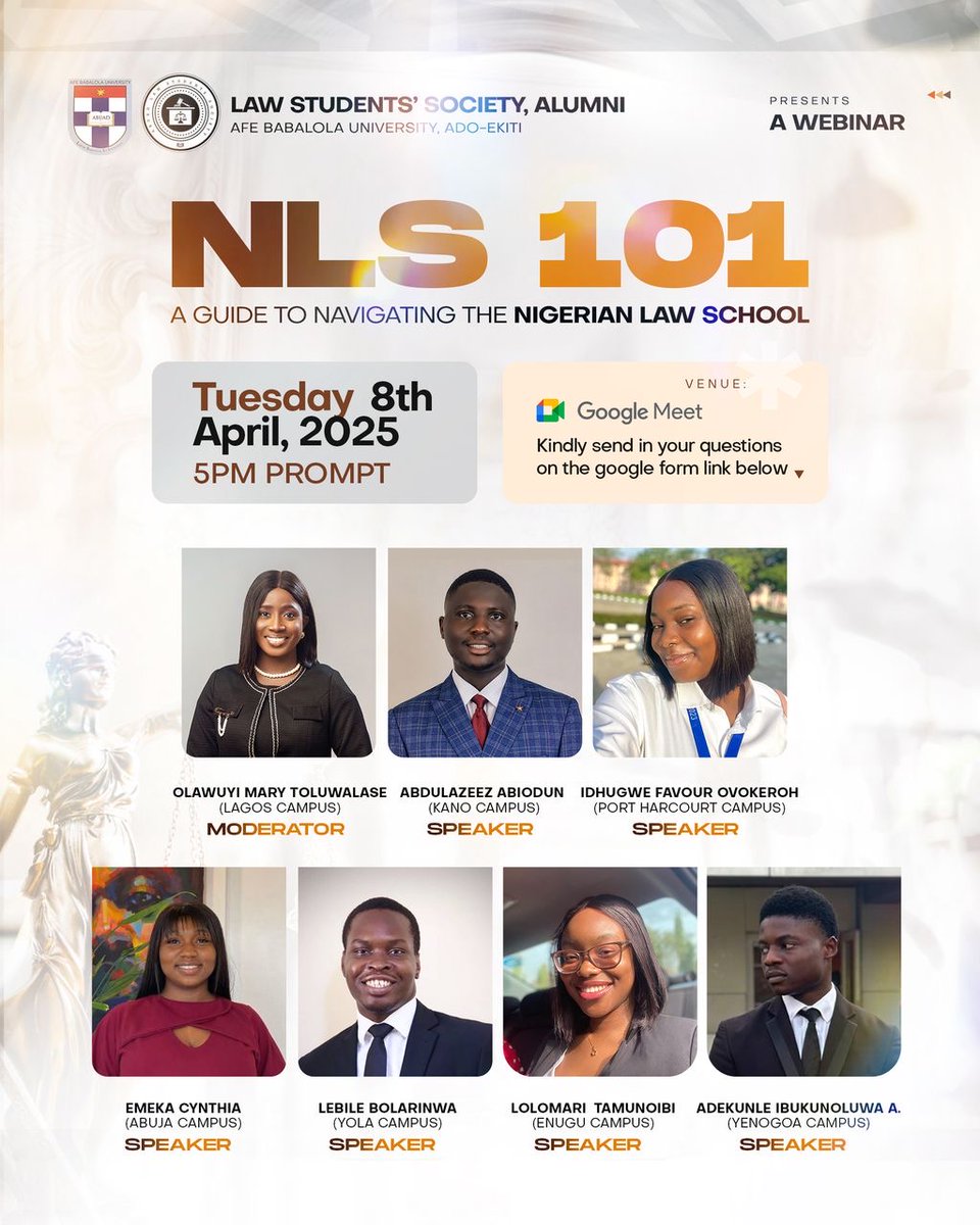 Law Students’ Society, ABUAD tweet media