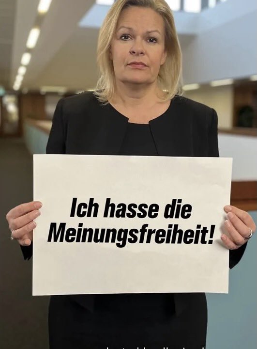 Kann mir einer von den wahnsinnig cleveren Juristen erklären, wie es möglich ist für dieses Meme sieben Monate Freiheitsstrafe zu bekommen?

Und was unsere tolle Demokratie in diesem Punkt noch von der Volksrepublik China unterscheidet?