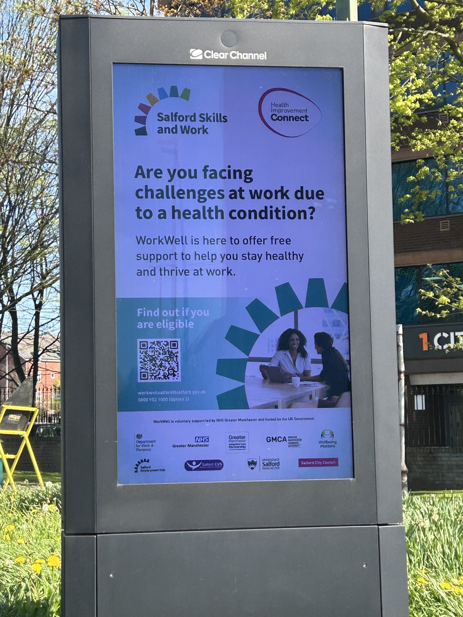 Wellbeing Matters Salford (@matterssalford) on Twitter photo 🔍Our Wellbeing Matters WorkWell team out in the wild spotting the digital notice boards while promoting our Community Connector offer with GP practices in Eccles <a href="/SalfordCVS/">Salford CVS</a> <a href="/SalfordCouncil/">Salford City Council</a> #WorkWell #Salford 🔍Our Wellbeing Matters WorkWell team out in the wild spotting the digital notice boards while promoting our Community Connector offer with GP practices in Eccles <a href="/SalfordCVS/">Salford CVS</a> <a href="/SalfordCouncil/">Salford City Council</a> #WorkWell #Salford