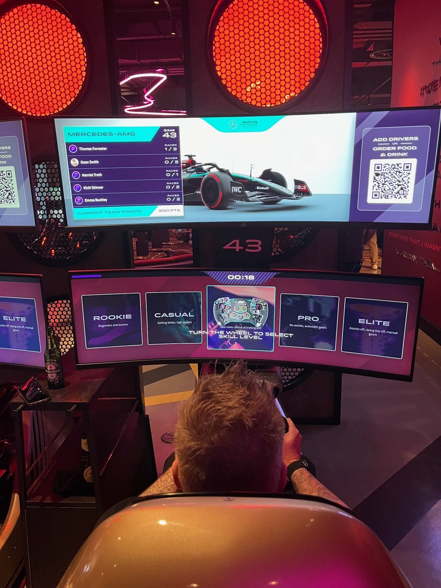 BRIWealth's tweet image. A fun team experience at the @F1Arcade in Birmingham on Friday night, where we said a fond farewell to two of our colleagues who have moved onto pastures new 🏎️🏁

#Formula1 #F1Race #TeamOuting