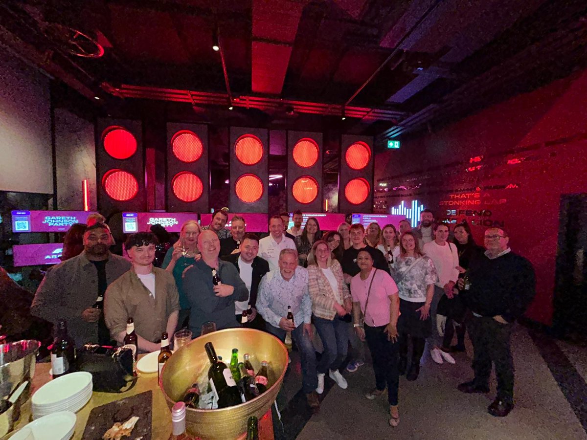 BRIWealth's tweet image. A fun team experience at the @F1Arcade in Birmingham on Friday night, where we said a fond farewell to two of our colleagues who have moved onto pastures new 🏎️🏁

#Formula1 #F1Race #TeamOuting
