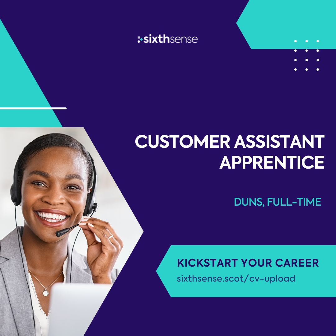 6SenseTraining's tweet image. 📢 NEW APPRENTICESHIP VACANCY ANNOUNCEMENT 📢

We are delighted to announce that we have a new and exciting #Customer Assistant #Apprenticeship opportunity in #Duns

✅ Apply now and kickstart your #career: sixthsense.scot/job/customer-a…

#jobs #apprentice #development #scotland