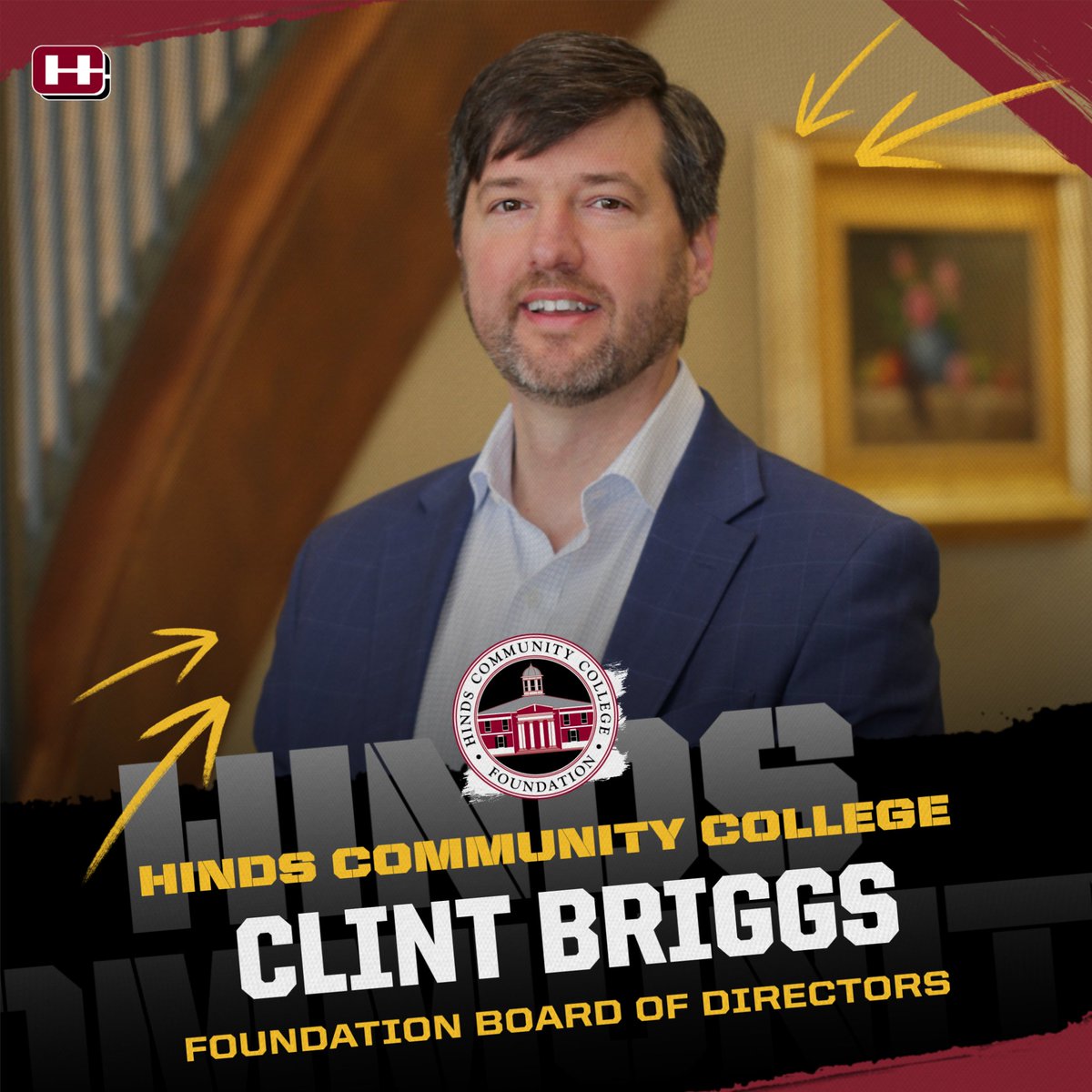 Matt Jones - CNE, CDE, CNC (@okrajones) on Twitter photo Help us welcome our newest <a href="/HindsFoundation/">HindsFoundation</a> Board of Directors member, Clint Briggs! Clint is a seasoned financial manager, analyst & advisor, currently serving as Vice President/Controller for Tower Loan in Jackson. #AllInForHinds #BuildUpMS Help us welcome our newest <a href="/HindsFoundation/">HindsFoundation</a> Board of Directors member, Clint Briggs! Clint is a seasoned financial manager, analyst & advisor, currently serving as Vice President/Controller for Tower Loan in Jackson. #AllInForHinds #BuildUpMS