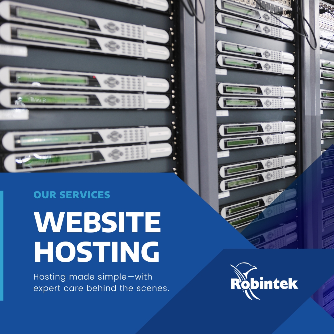 robintek's tweet image. Keep your website running strong with Robintek Hosting! Robintek’s managed hosting includes:
• 99% uptime
• Backup protection (local &amp;amp; cloud)
• Scalable performance &amp;amp; resources
• Real, responsive support

#HostingSolutions  #WordPressHosting